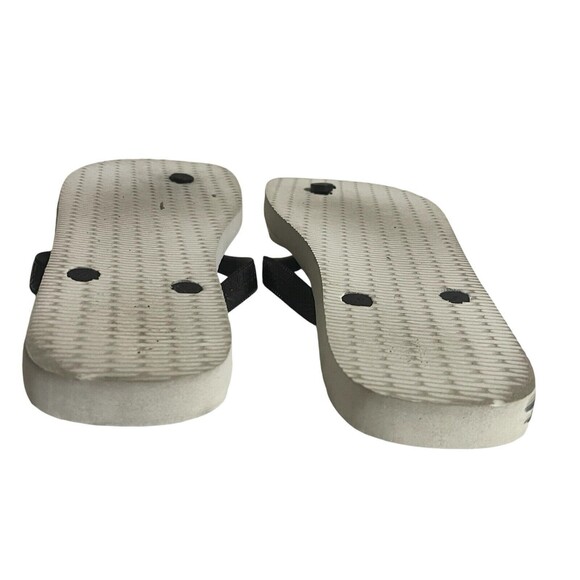 Havaianas Unisex Men’s Mario Bros Sandal White/Black Flip Flop Size 9/10 RARE